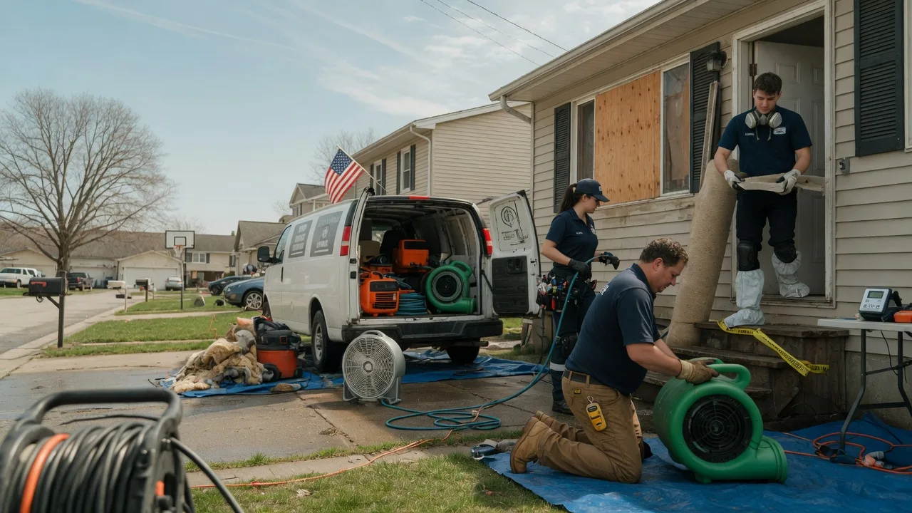 Water Damage Restoration in Miller City, OH near me